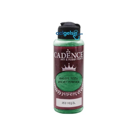 Cadence Kadife Tozu 120ml 153 Green