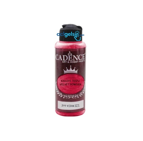 Cadence Kadife Tozu 120ml 399 Red