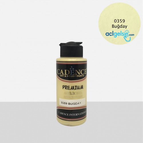 Cadence Premium Akrilik Boya Bugday120 Ml -0359
