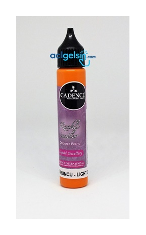 Cadence Renkli Inciler 552 Acik Turuncu 25 Ml