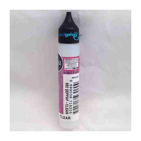 Cadence Renkli Inciler 582 Şeffaf 25 Ml