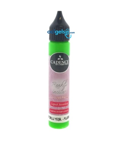 Cadence Renklı Incıler Florasan Yesil 25 Ml