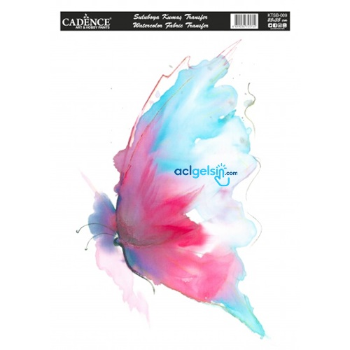 Cadence Suluboya Kumaş Transfer 25x35 Ktsb 009