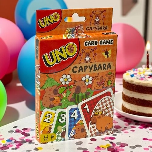 Capybara Uno Card Game