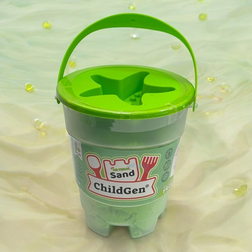 Childgen Kinetik Kum 500 Gr - Yeşil