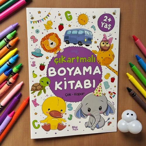 Çıkartmalı Boyama Kitabı / 2 Yaş +