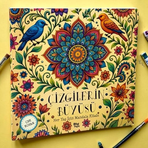 Çizgilerin Büyüsü – Her Yaş İçin Mandala - Çek Kopar