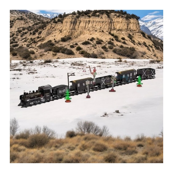 Classic Steam Pilli Tren Seti 40 Parça