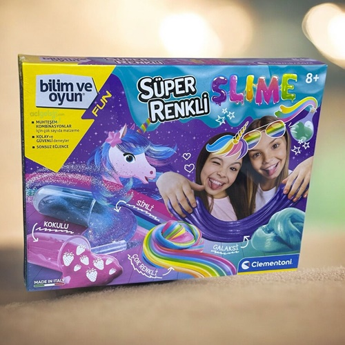 Clementoni Bilim Ve Oyun Süper Renkli Slime