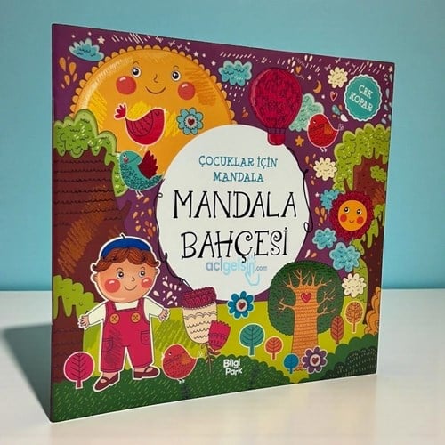 Çocuklar İçin Mandala – Mandala Bahçesi - Çek Kopar