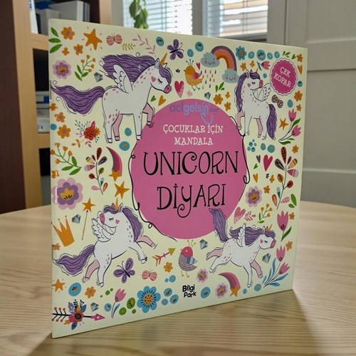 Çocuklar İçin Mandala – Unıcorn Diyarı - Çek Kopar