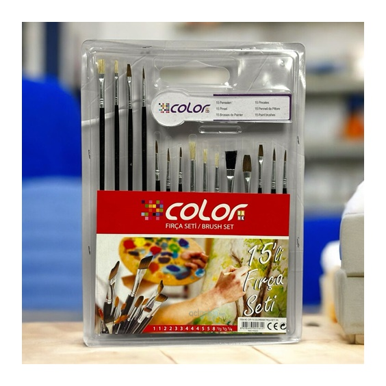 Colorbank Fırça Seti 15'li Artist Brush Cfr-15