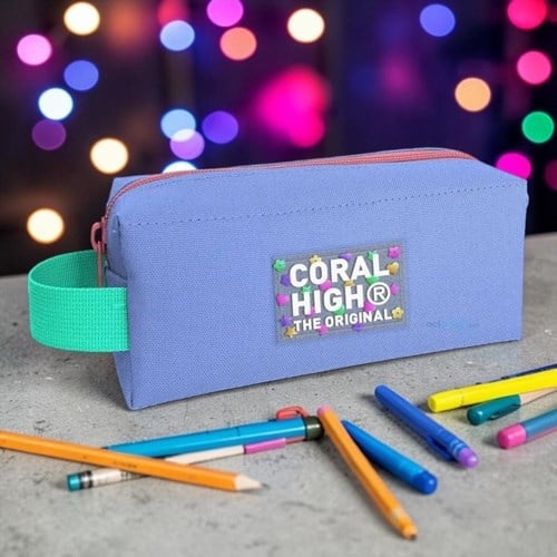 Coral High Derin Mavi Tek Bölmeli Kalem Çantası