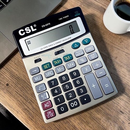 Csl 12 Hane Hesap Makinası Cs-2372