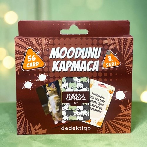 Dedektiqo Moodunu Kapmaca Eğlence Kart Oyunu 8. Seri