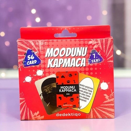 Dedektiqo Moodunu Kapmaca Eğlence Kart Oyunu 7. Seri