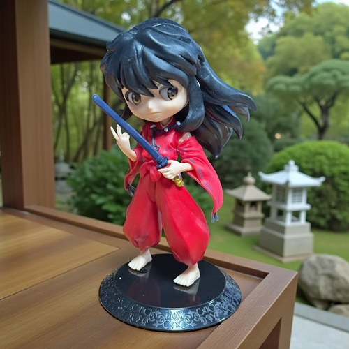 Dekoratif Büyük Boy İnuyasha Japon Figür Qposket