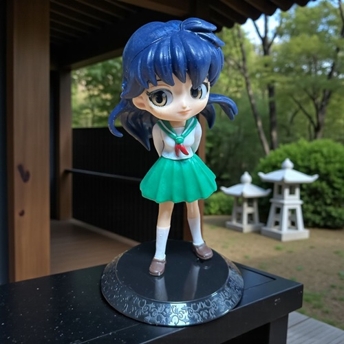 Dekoratif Büyük Boy İnuyasha Japon Figür Kagome Higurashi