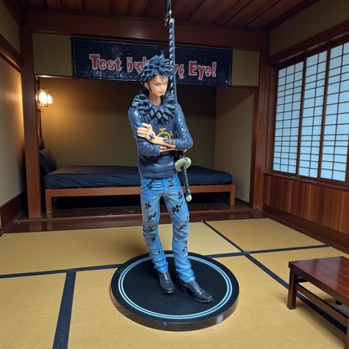 Dekoratif Büyük Boy One Piece Anime/manga Figür Rafalgar D. Water Law
