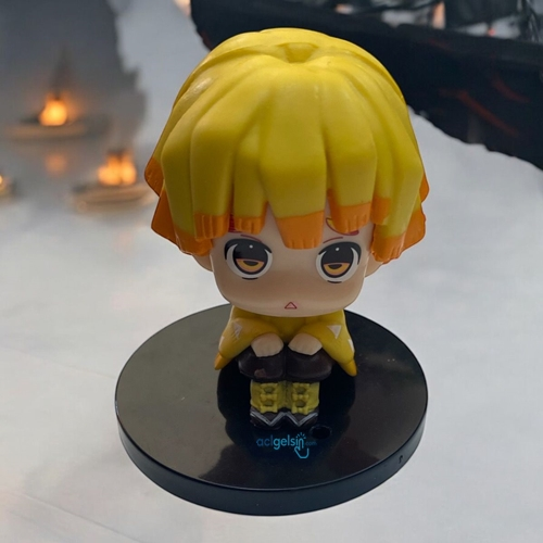 Demon Slayer Anime Figür 6cm - Zenitsu