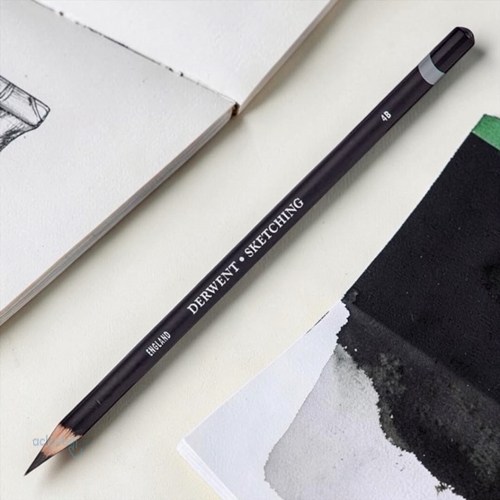 Derwent Sketching Dereceli Eskiz Kalem 4b