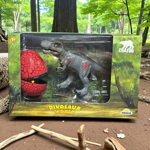 Dinozor Ve Yumurta İçinde Yavrulu Oyun Seti T-rex