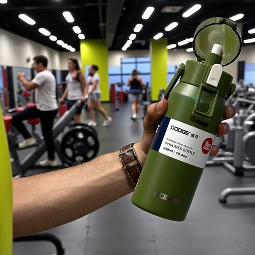 Dodge Çelik Termos Matara Yeşil 550 Ml