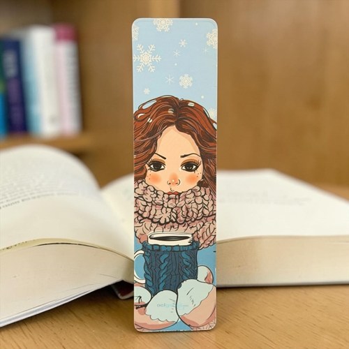 Dokuz Kış Kahvesi Kitap Ayracı