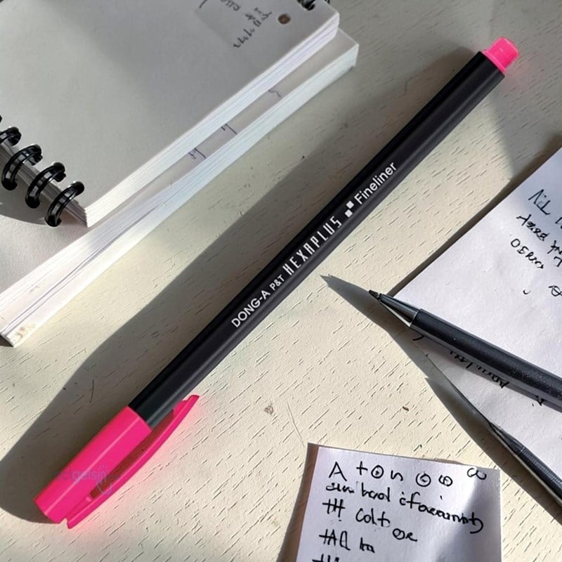 Dong-a Hexaplus Fineliner Gül Kurusu