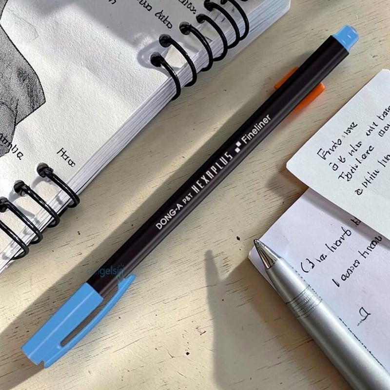 Dong-a Hexaplus Fineliner Mavi