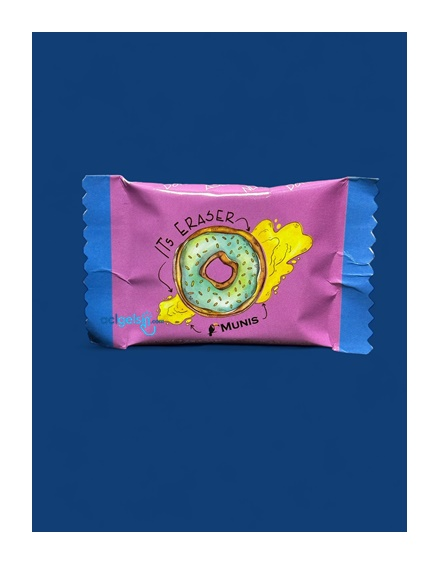 Donut Tasarım Silgi