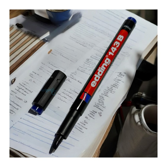 Edding Asetat Kalemi Permanent 143 B Mavi