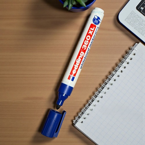 Edding Beyaz Tahta Kalemi 360 Xl Mavii