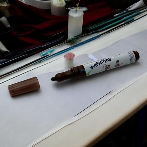 Edding Funtastics Çocuklar İçin Kalın Uçlu Keçeli Kalem Kahverengi