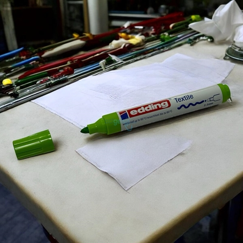 Edding Tekstil Kumaş Boyama Kalemi 4500 Açık Yeşil