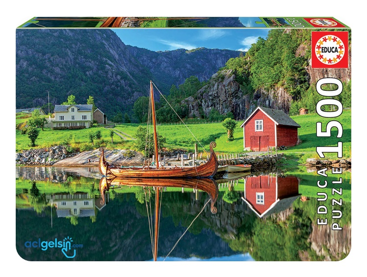 Educa Puzzle 1500 Parca Viking Ship