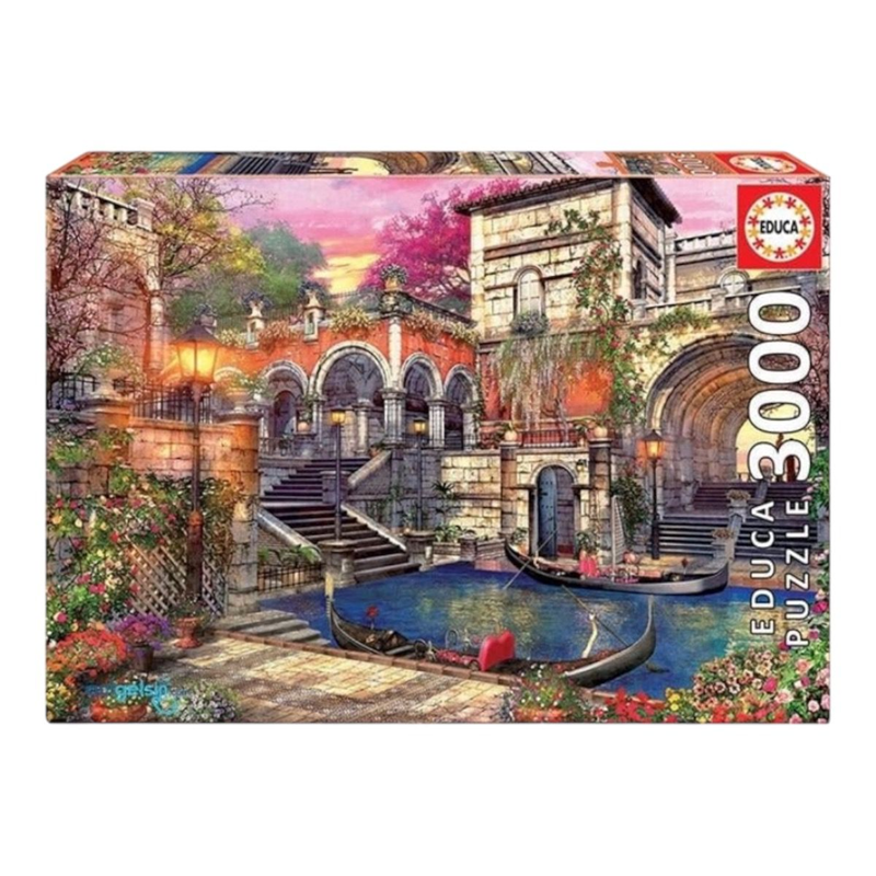 Educa Puzzle 3000 Parça Venice Courtship