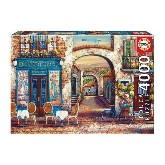 Educa Puzzle 4000 Parça Le Petit Cafe