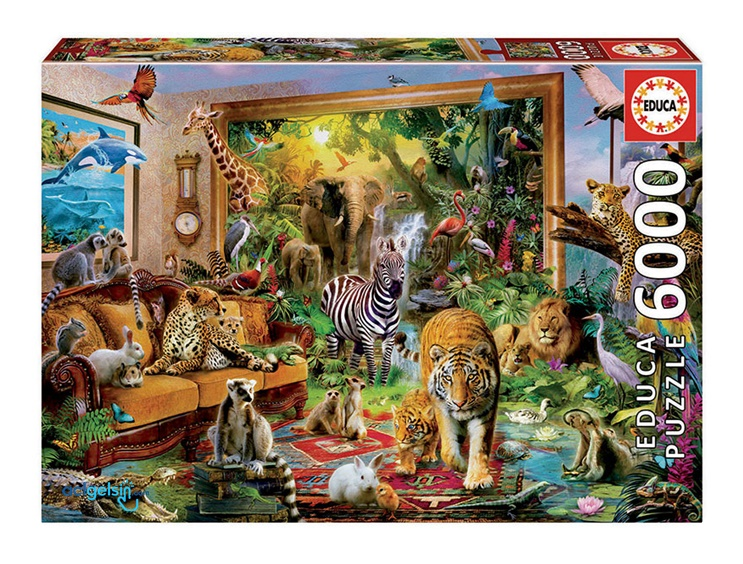 Educa Puzzle 6000 Parça Entering The Bedroom