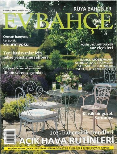 Ev Bahçe Dergisi Rüya Bahçeler 2025/01