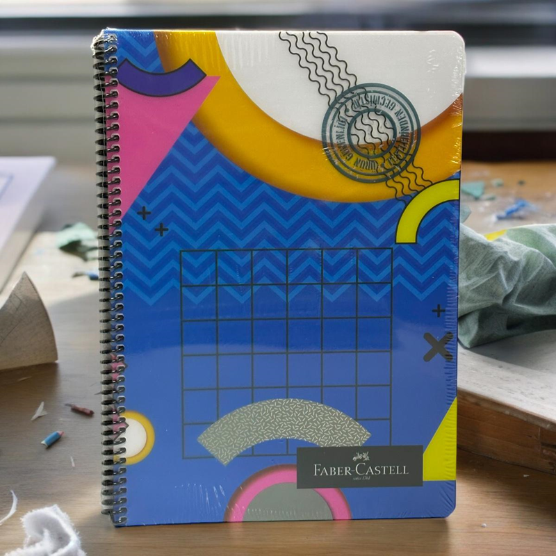 Faber Castel Spralli Defter A4 100 Yaprak Çizgili