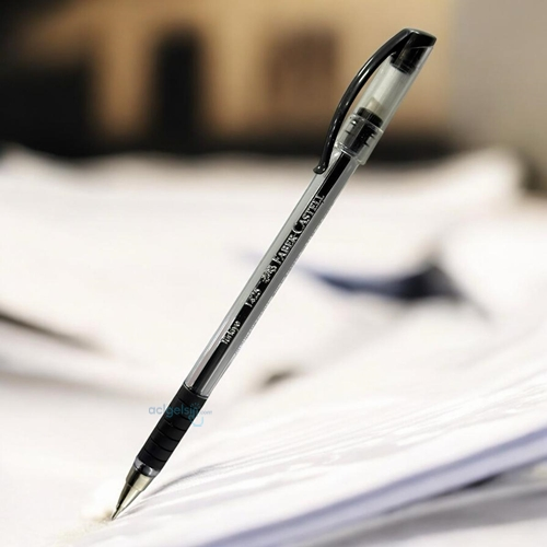 Faber Castell 1425 İğne Uçlu Tükenmez Kalem Siyah
