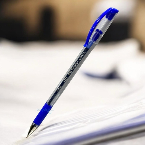 Faber Castell 1425 İğne Uçlu Tükenmez Kalem Mavi