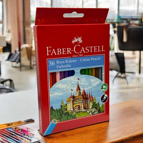 Faber Castell 36 Lı Kuru Boya Seti