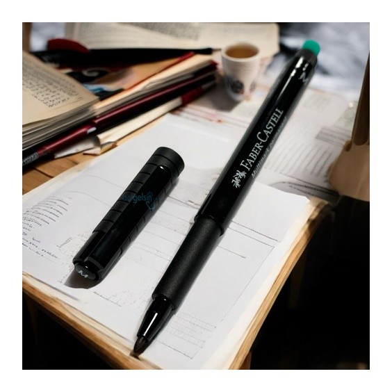 Faber Castell Asetat Kalemi Permanent M Siyah