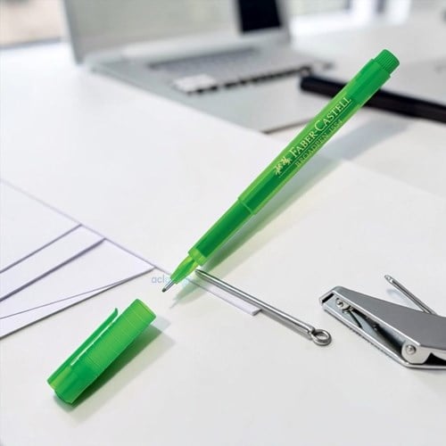 Faber Castell Broadpen Keçeli Kalem Açık Yeşil