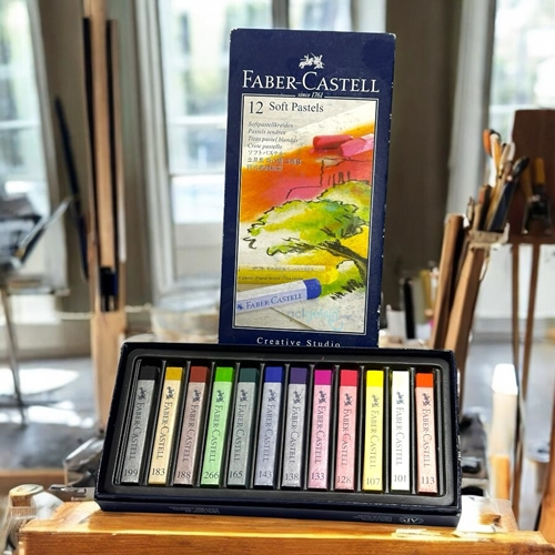 Faber Castell Creative Studio Toz (soft) Pastel Boya 12 Renk