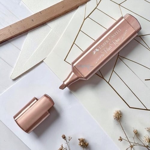 Faber Castell Fosforlu Kalem Metalik Rose