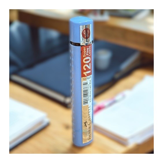 Faber Castell Grip Min 05mm Kalem Ucu 120li Tüp Açık Mavi