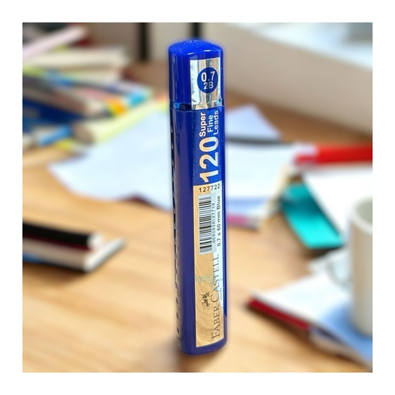 Faber Castell Grip Min Kalem Ucu 07mm 120 Li Tüp Lacivert